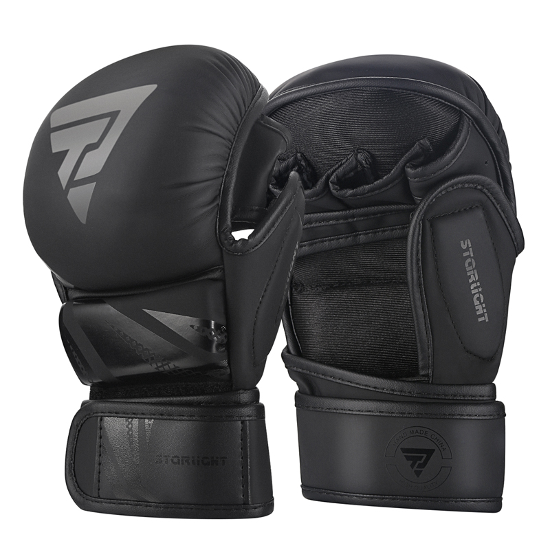 Boxing Glove Set - Professional MMA Boxing Gloves PU Leather