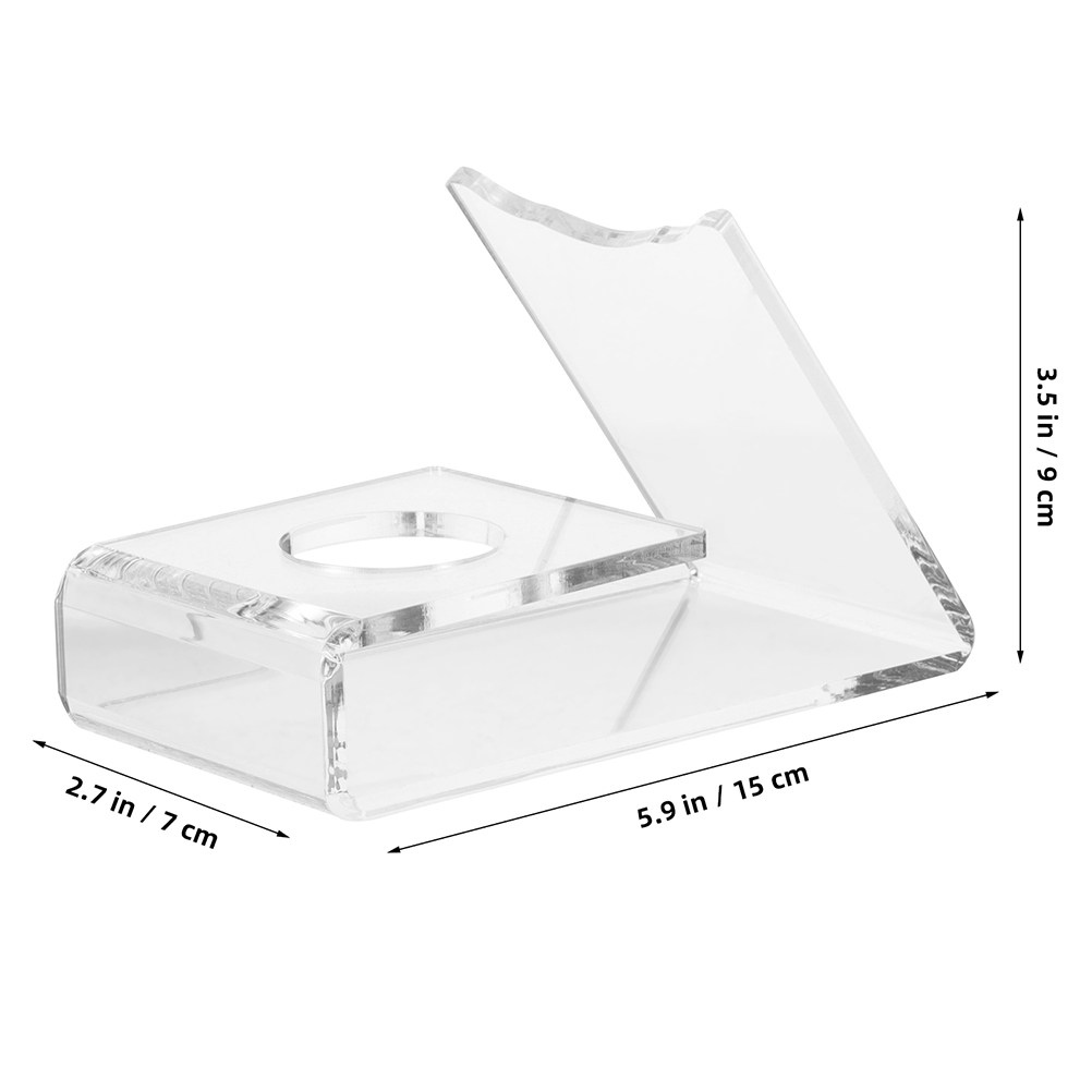 2Pcs Transparent Acrylic Table - Sports Equipment Store ulasan dan harga