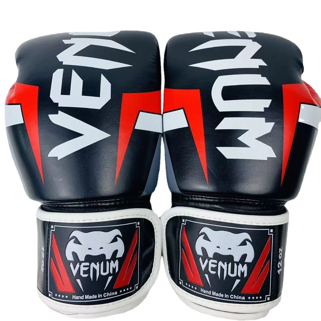 Kick Boxing Gloves PU Leather  - Boxing Glove Set ulasan dan harga