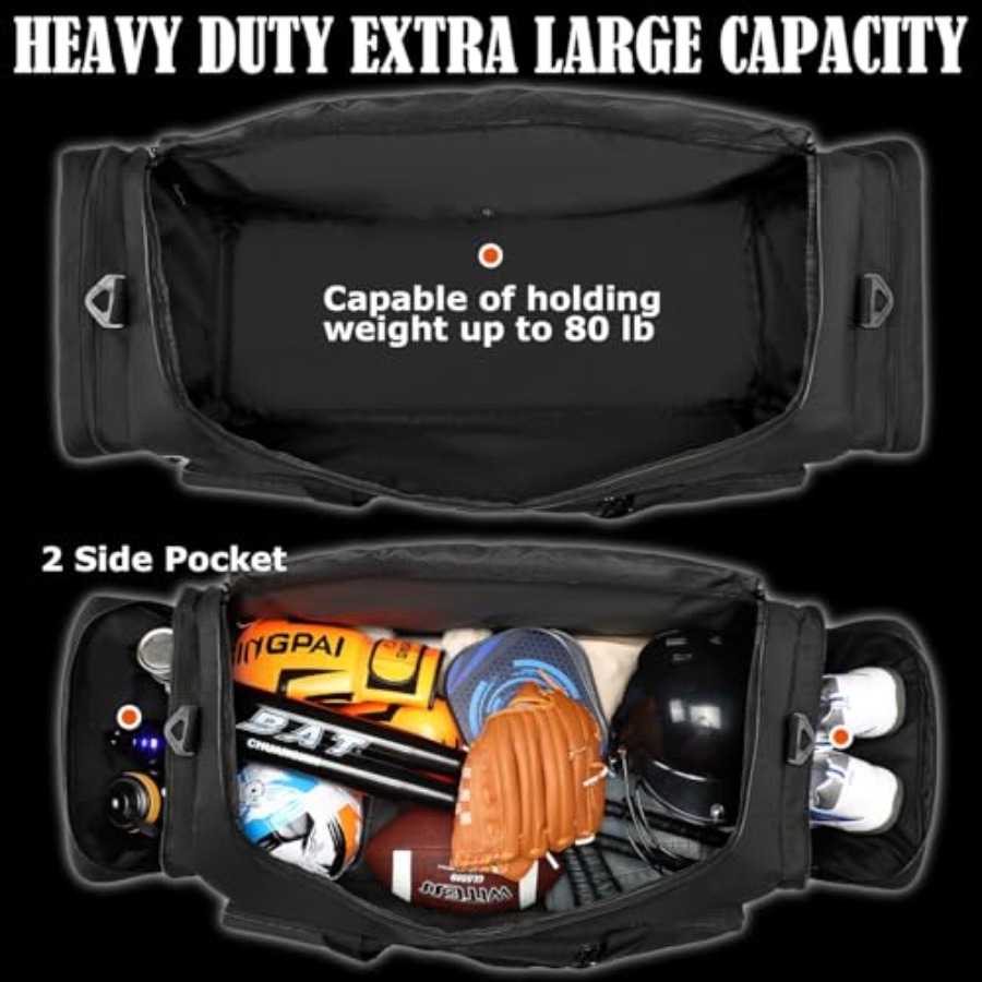 130L Extra Large Duffle Bag fo - Xl Sports Equipment Bag ulasan dan harga