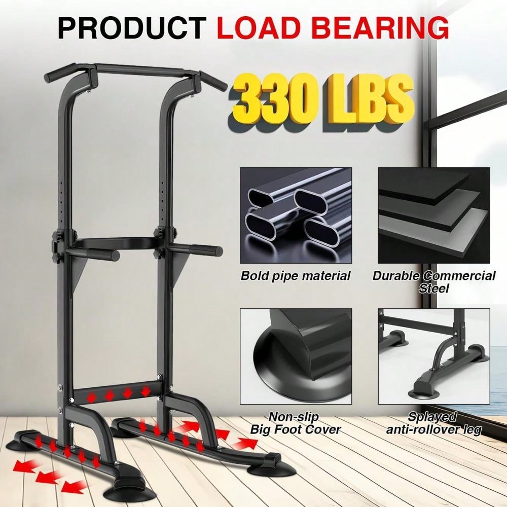 Gaderth Power Tower Dip Statio - Sports Equipment Warehouse ulasan dan harga