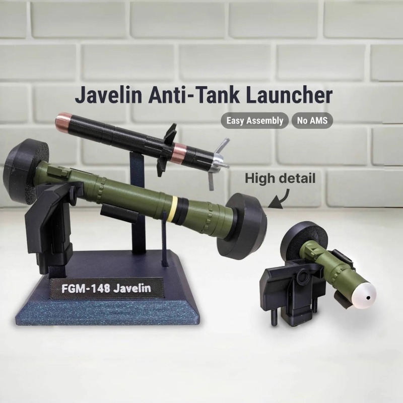 3D Printed FGM-148 Soldier Fig - Javelin Throwing ulasan dan harga