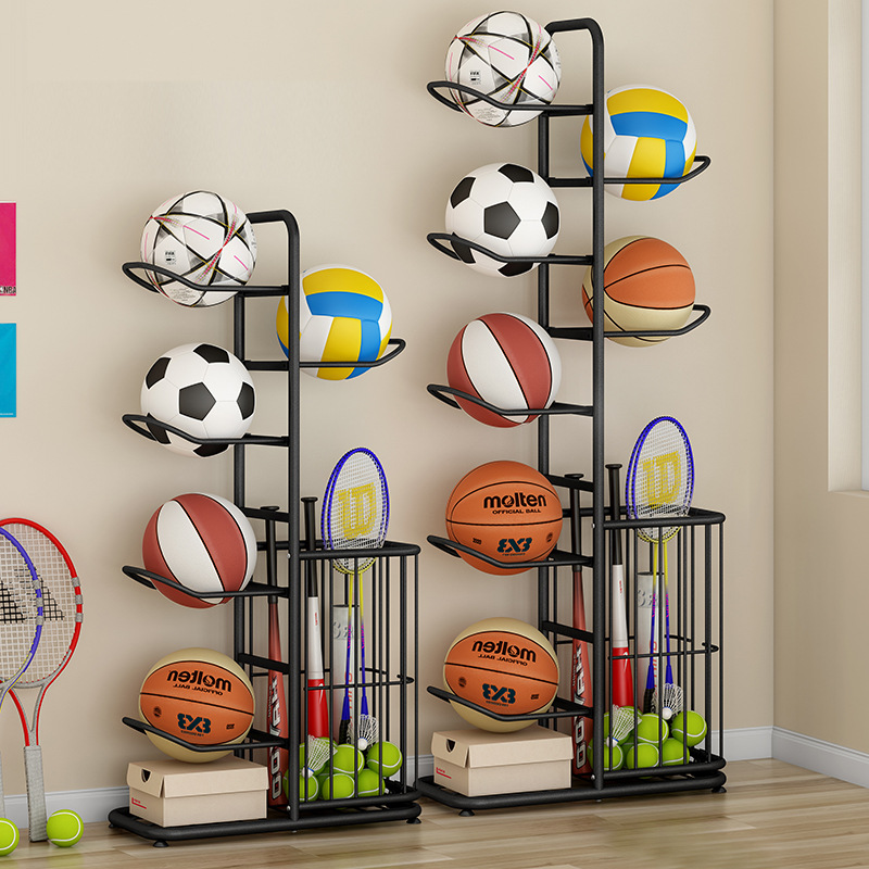 Sports Ball Storage Rack Baske - Sports Equipment Warehouse ulasan dan harga