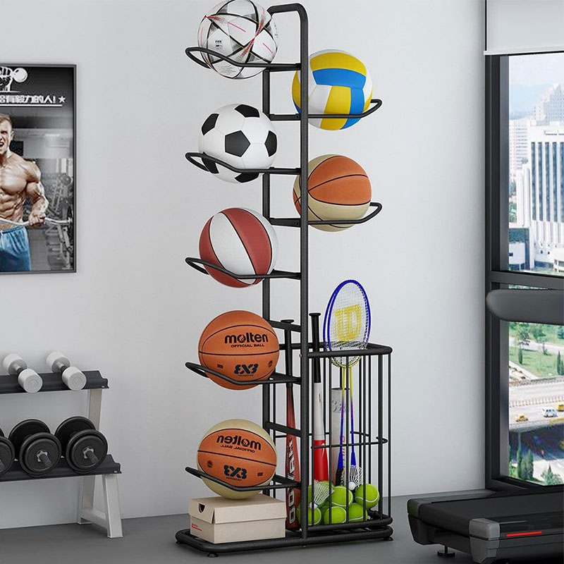 Sports Ball Storage Rack Baske - Sports Equipment Warehouse ulasan dan harga