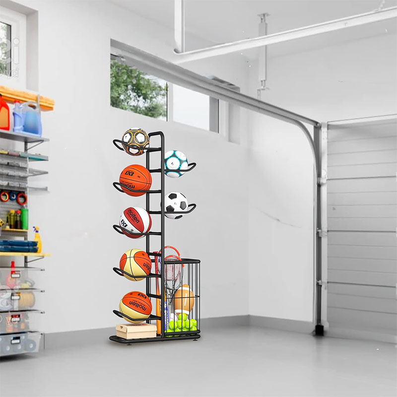 Sports Ball Storage Rack Baske - Sports Equipment Warehouse ulasan dan harga
