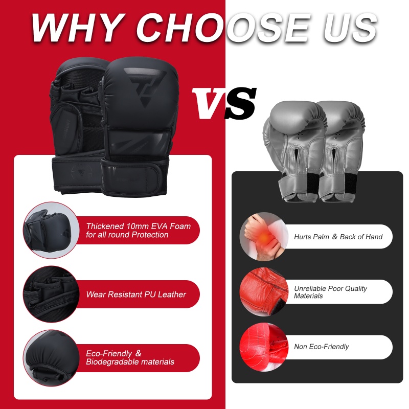 Professional MMA Boxing Gloves - Boxing Glove Set ulasan dan harga