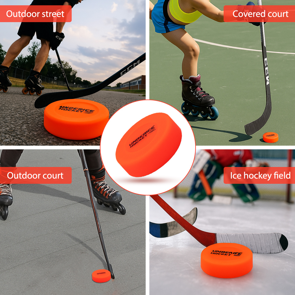 2pcs Ice Hockey Pucks Roller R - Field Hockey Stick ulasan dan harga